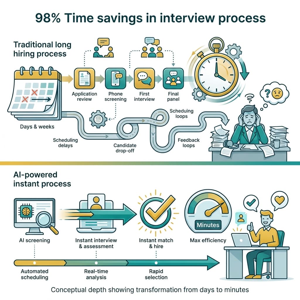 98% Time Savings